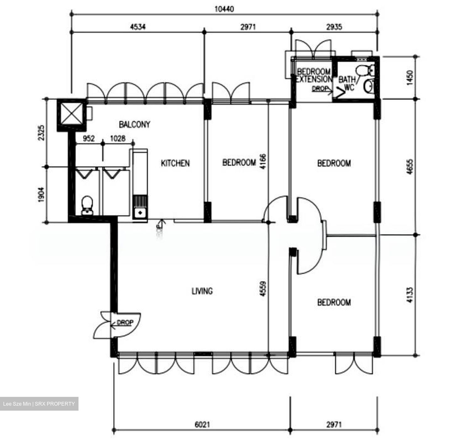 Blk 22 Bendemeer Ville (Kallang/Whampoa), HDB 4 Rooms #502917551